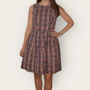 Shoshanna Multicolor Plaid Dress